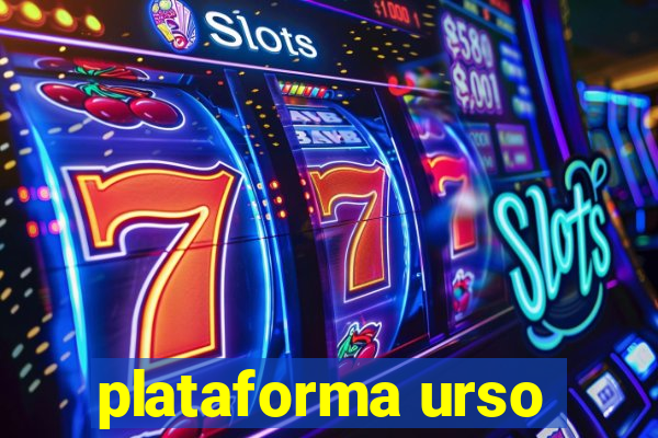 plataforma urso